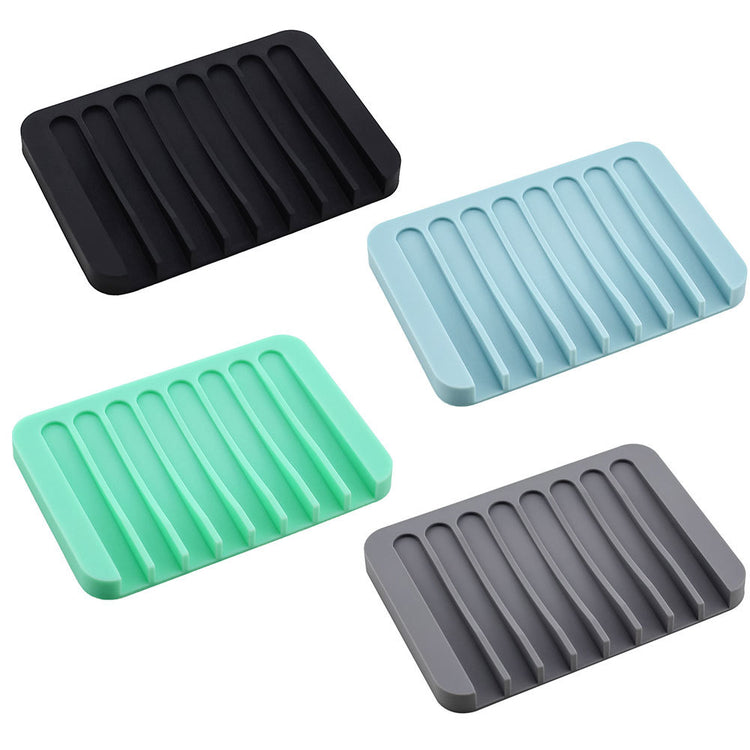 Silicone soap dish