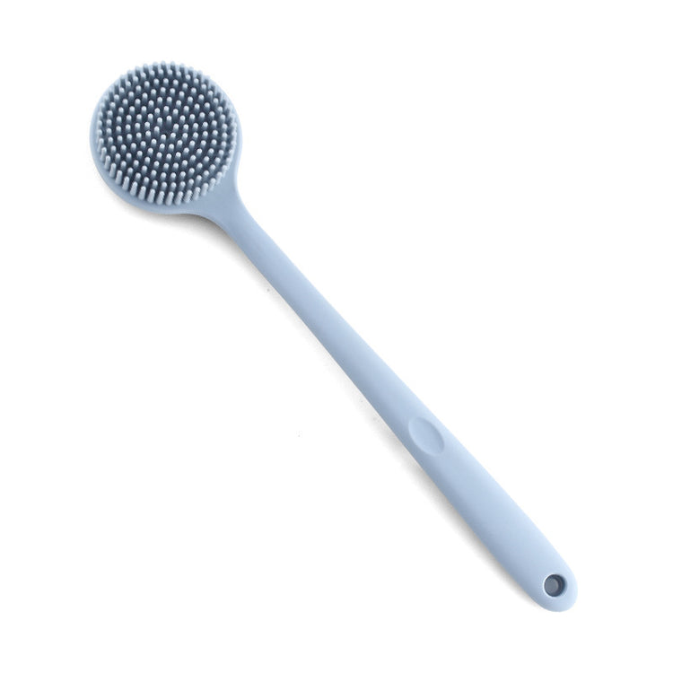 Silicone back scrubber stick