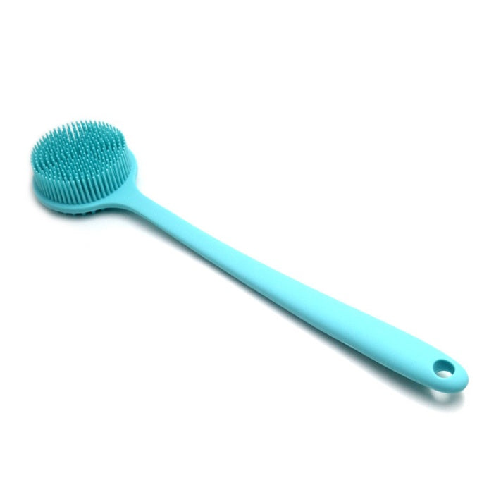 Silicone back scrubber stick
