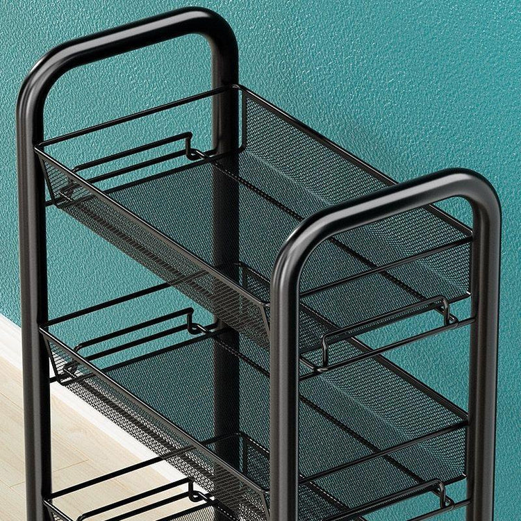Kitchen Shelf Floor Multi-tier Movable Household