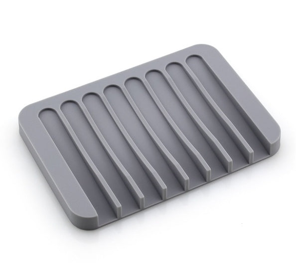 Silicone soap dish