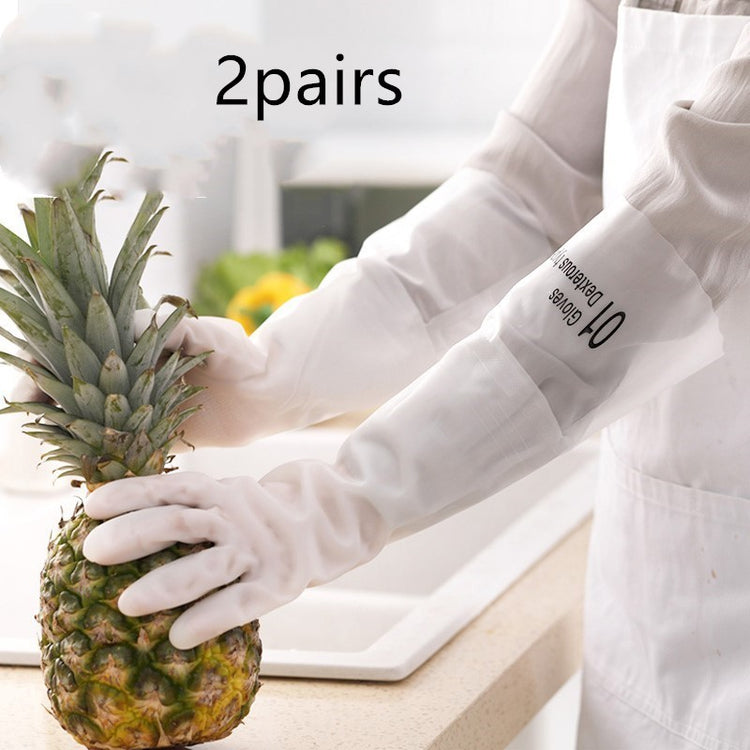 2 pairs of housework dishwashing gloves