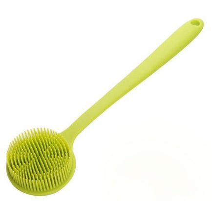 Silicone back scrubber stick